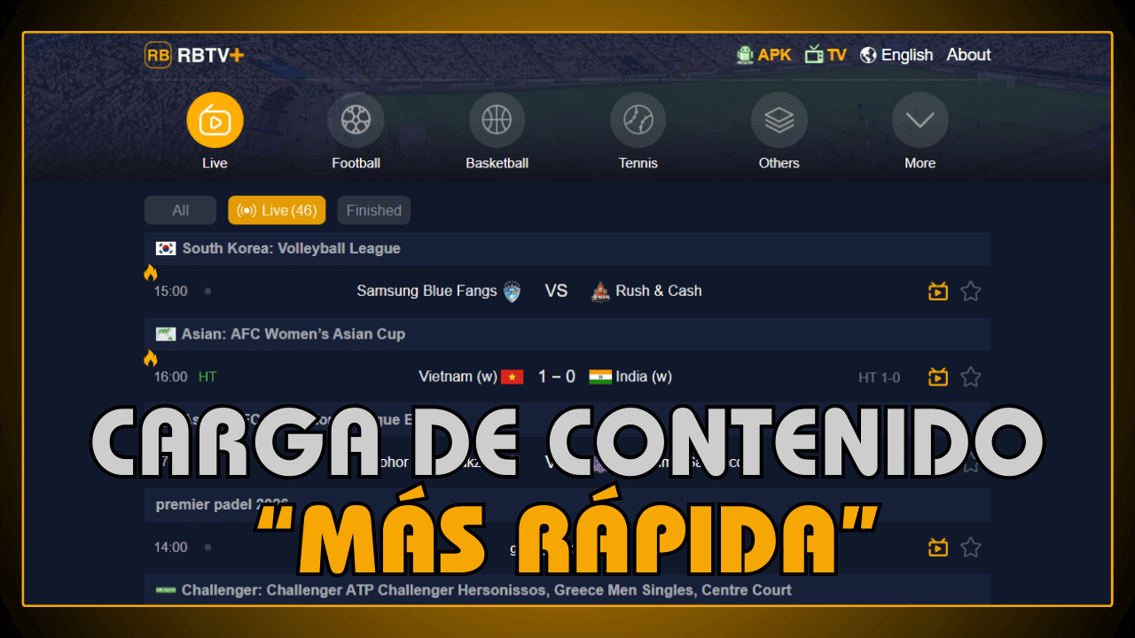 Carga de contenido más rápida