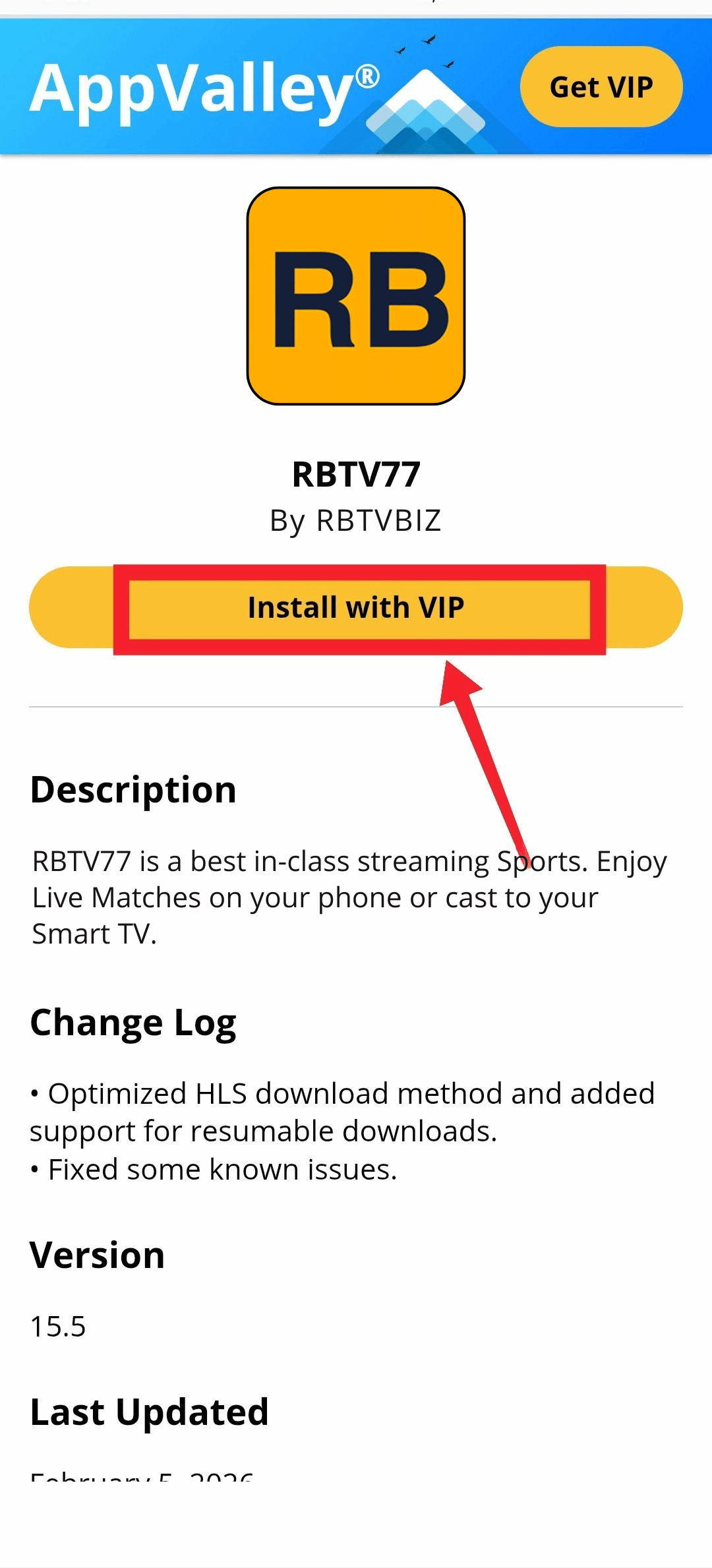 Descargar RBTV77 IPA