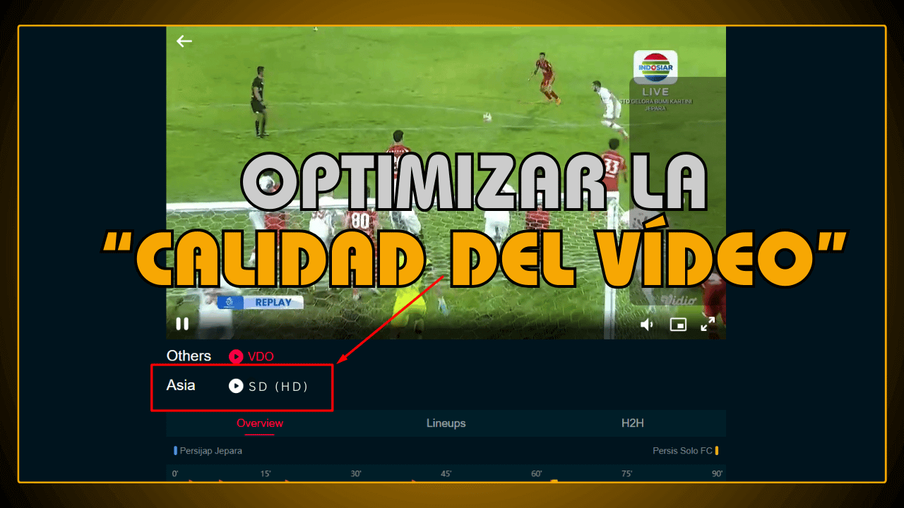 Optimizar la calidad del vídeo