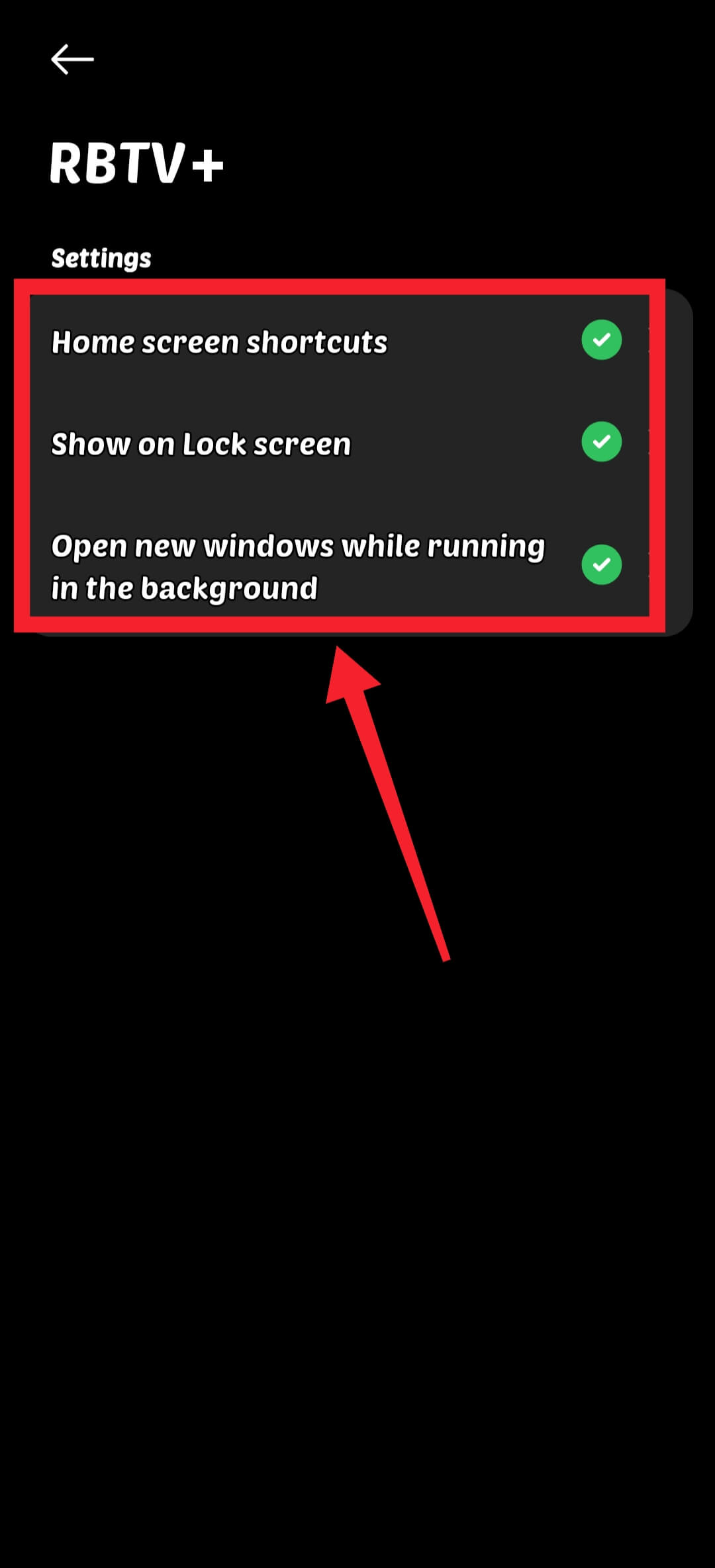 Permitir permisos de iOS