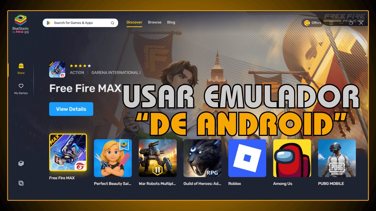 Usar emulador de Android