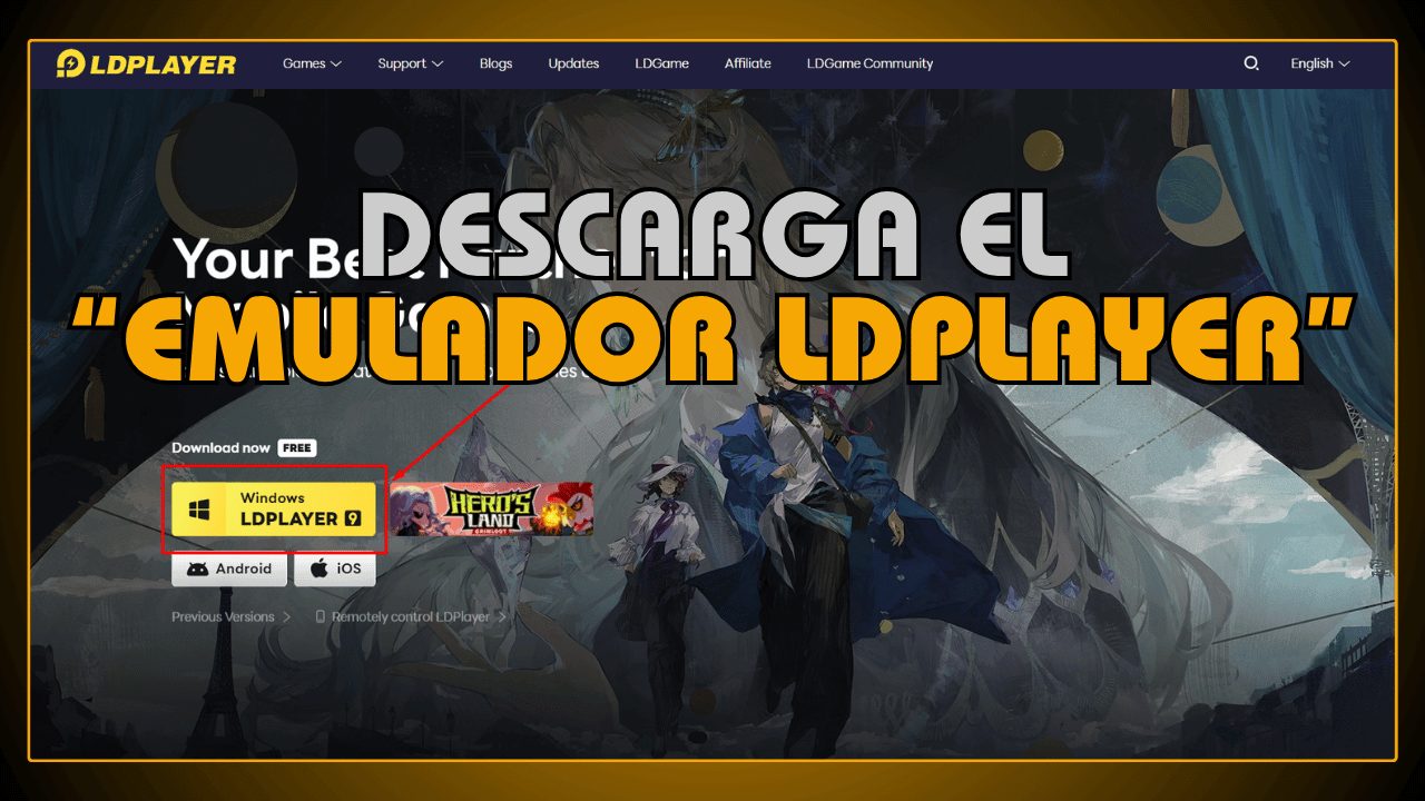 Descarga el emulador LDPlayer